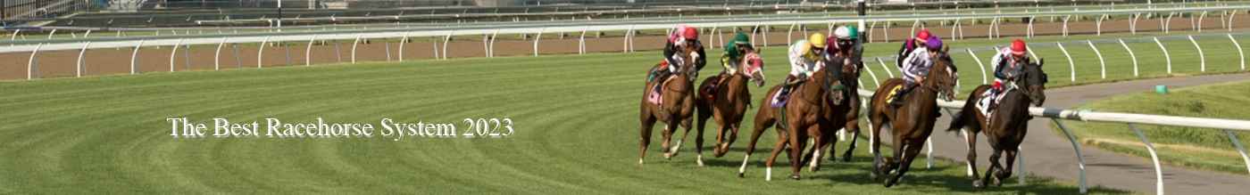 Horses racing